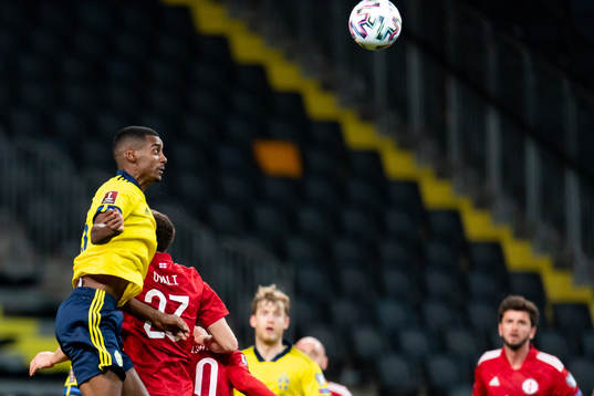 Alexander Isak of Sweden