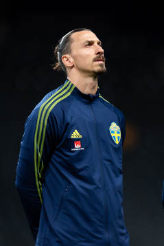 Zlatan Ibrahimovic of Sweden