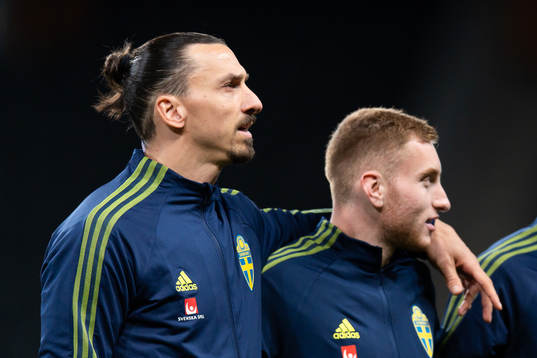 Zlatan Ibrahimovic of Sweden