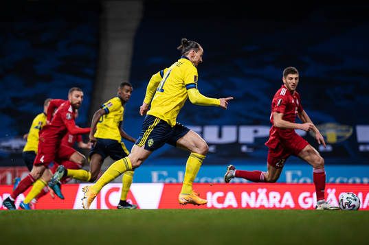 Zlatan Ibrahimovic of Sweden