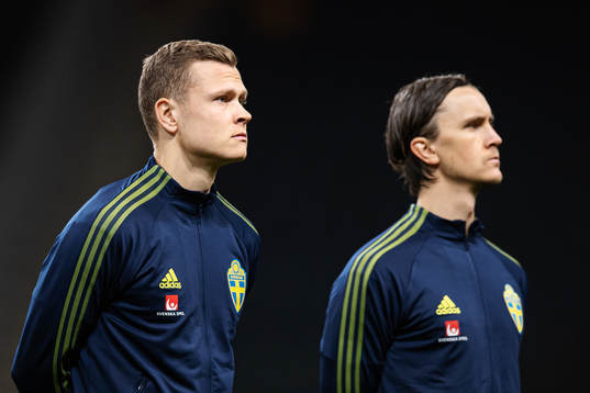 Viktor Claesson and Kristoffer Olsson of Sweden