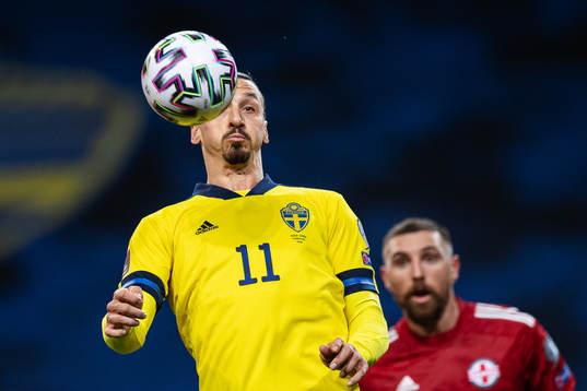 Zlatan Ibrahimovic of Sweden
