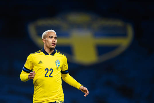Robin Quaison of Sweden