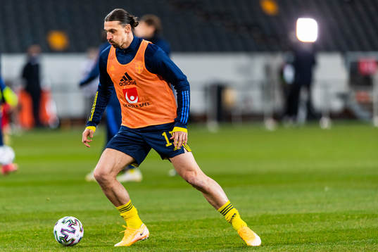 Zlatan Ibrahimovic of Sweden