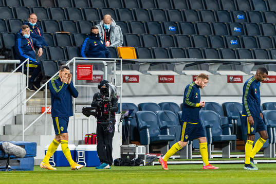 Zlatan Ibrahimovic, Dejan Kulusevski and Alexander Isak of