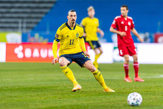 Zlatan Ibrahimovic of Sweden