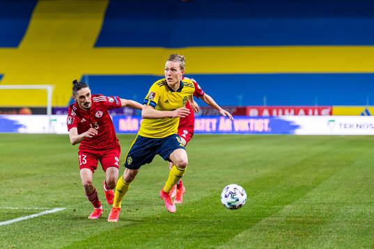 Grigol Chabradze of Georgia and Ludwig Augustinsson of