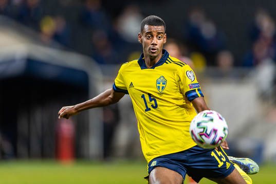 Alexander Isak of Sweden