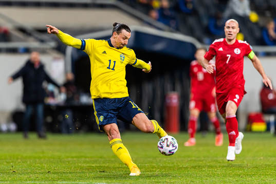 Zlatan Ibrahimovic of Sweden