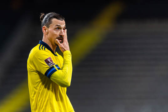 Zlatan Ibrahimovic of Sweden