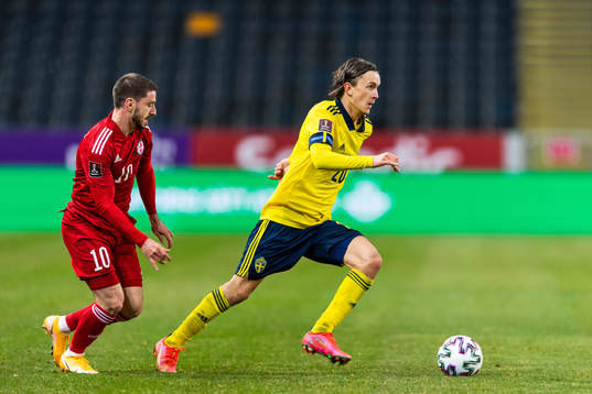 Otar Kiteishvili of Georgia and Kristoffer Olsson of Sweden