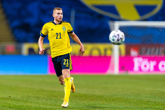 Dejan Kulusevski of Sweden