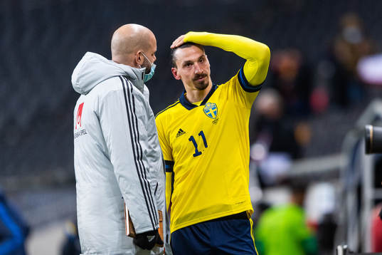 Zlatan Ibrahimovic of Sweden