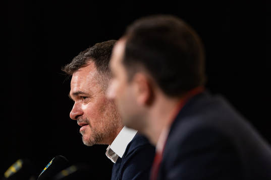 Willy Sagnol, head coach of Georgia