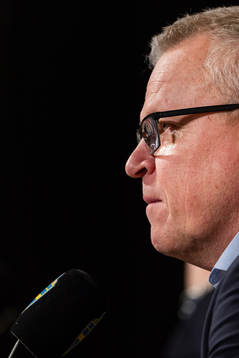 Janne Andersson, head coach of Sweden