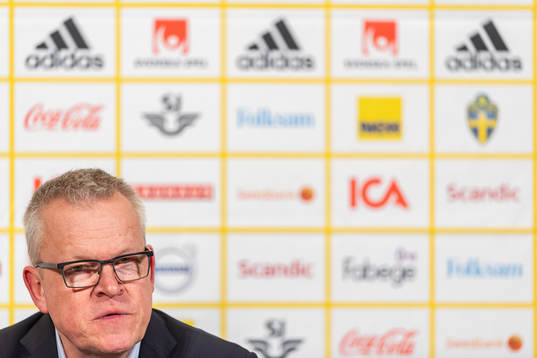 Janne Andersson, head coach of Sweden