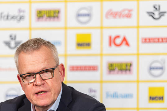 Janne Andersson, head coach of Sweden