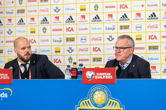 Jakob Kakembo Andersson, media officer, and Janne