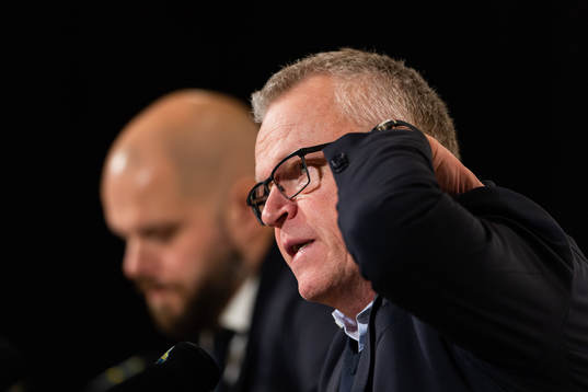 Janne Andersson, head coach of Sweden