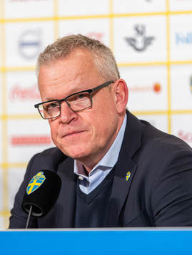 Janne Andersson, head coach of Sweden