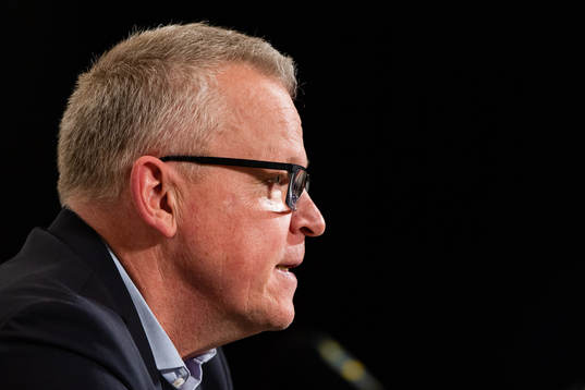 Janne Andersson, head coach of Sweden