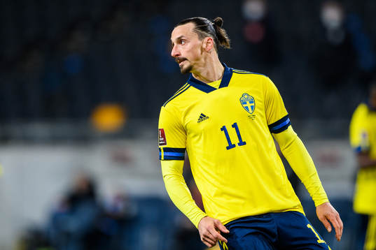 Zlatan Ibrahimovic of Sweden