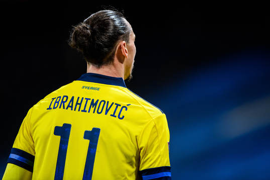Zlatan Ibrahimovic of Sweden