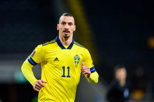 Zlatan Ibrahimovic of Sweden