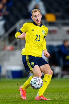 Dejan Kulusevski of Sweden