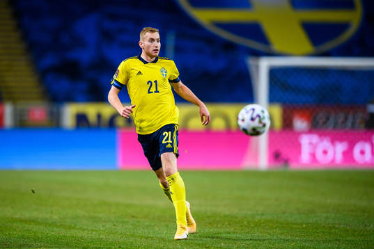 Dejan Kulusevski of Sweden