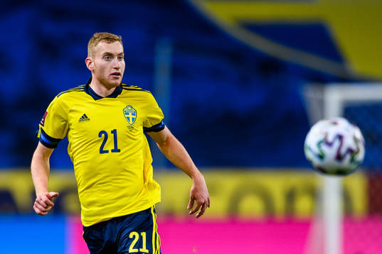 Dejan Kulusevski of Sweden