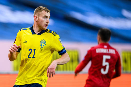 Dejan Kulusevski of Sweden