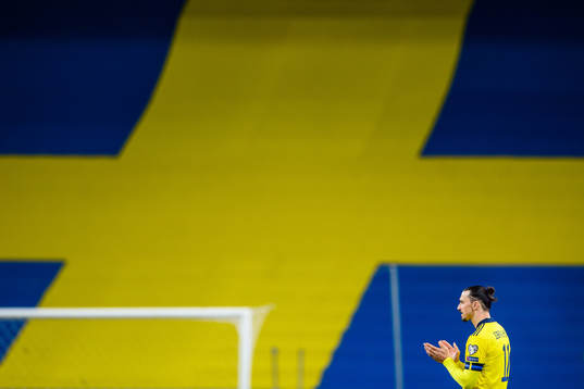 Zlatan Ibrahimovic of Sweden