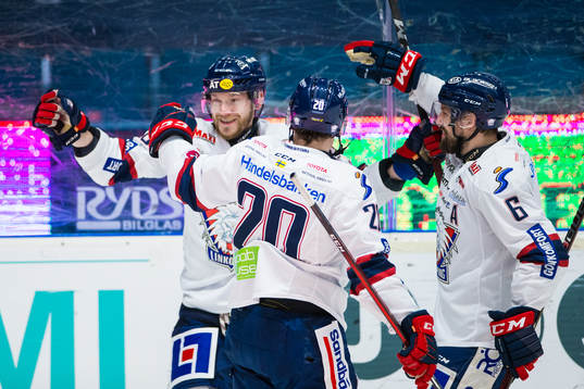 Linköpings Jaakko Rissanen jublar