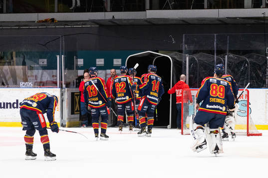 Djurgårdens spelare deppar