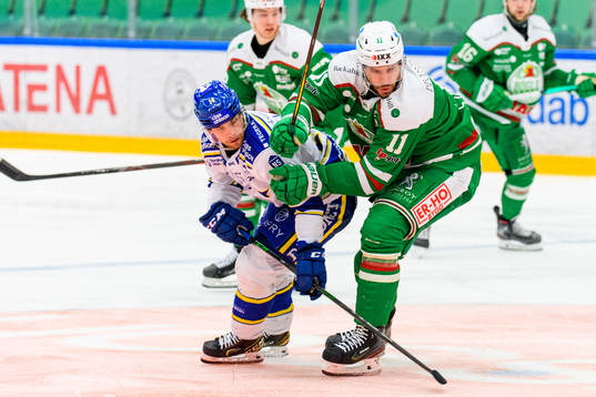 Leksands Oskar Lang och Rögles Mattias Sjögren