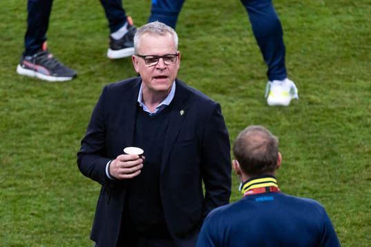 Janne Andersson, head coach of Sweden