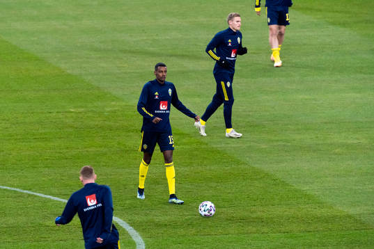 Alexander Isak of Sweden