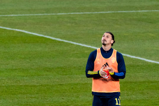 Zlatan Ibrahimovic of Sweden