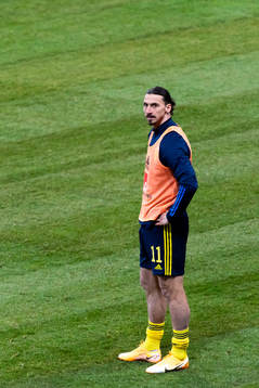Zlatan Ibrahimovic of Sweden