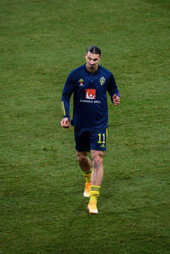 Zlatan Ibrahimovic of Sweden