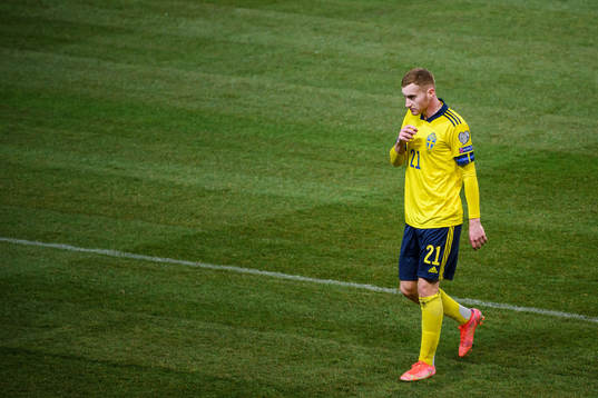 Dejan Kulusevski of Sweden