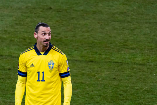 Zlatan Ibrahimovic of Sweden