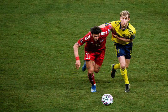 Giorgi Kvilitaia of Georgia and Filip Helander of Sweden