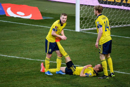Sebastian Larsson , Ludwig Augustinsson and Filip Helander