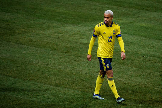 Robin Quaison of Sweden