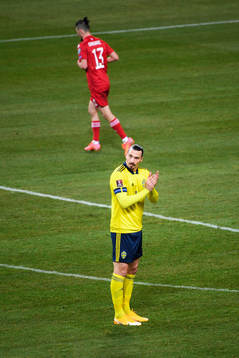 Zlatan Ibrahimovic of Sweden