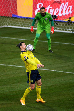 Zlatan Ibrahimovic of Sweden