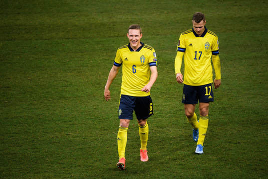Ludwig Augustinsson and Viktor Claesson of Sweden