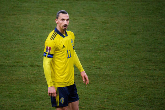 Zlatan Ibrahimovic of Sweden
